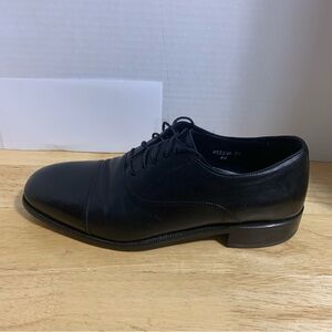 Florsheim Men's Edgar Cap Toe Lace Up Black 17168-01 mens 9D